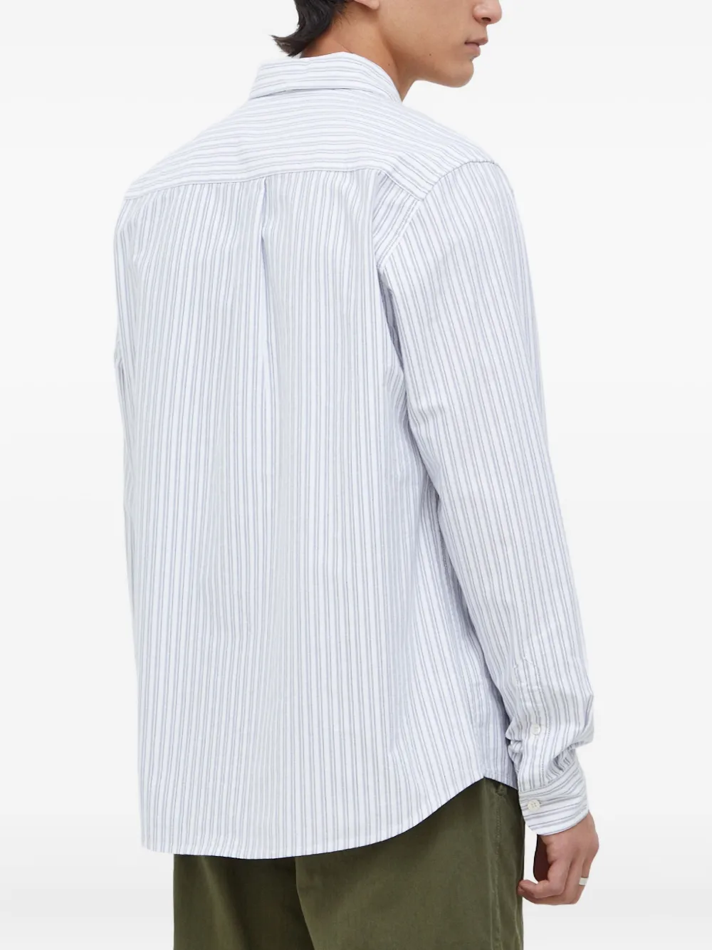 Les Deux Gestreept overhemd Wit