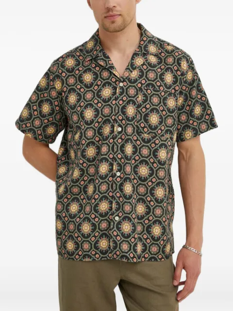 Les Deux camisa con bolsillo floral