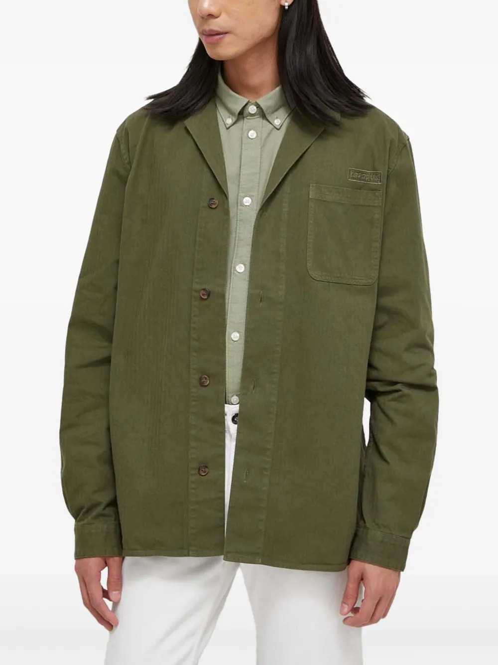 Les Deux camisa con logo bordado | verde | Image 1