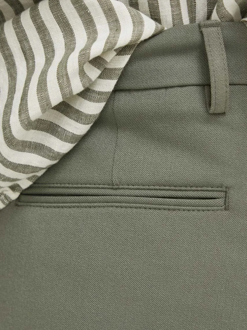 Les Deux Formele shorts Groen