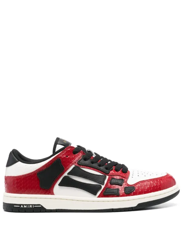 スニーカー AMIRI SS25 'Snake Skel Top Low' sneakers (AMFOSR1104 RED) 27299514_57182633_600.jpg