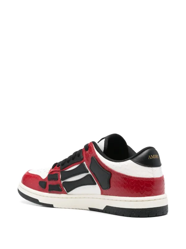 【送料&関税込】AMIRI Snake Skel Top Low Sneakers Amiri 'Snake Skel Top Low' Sneakers