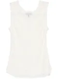 SHIATZY CHEN Sense of Ink Collection silk vest - White