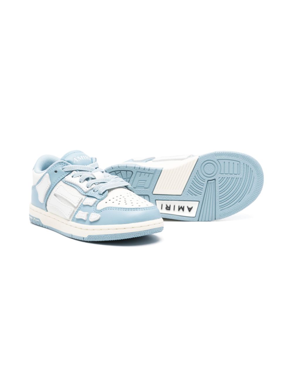 AMIRI KIDS Skel Top low-top sneakers - Blauw