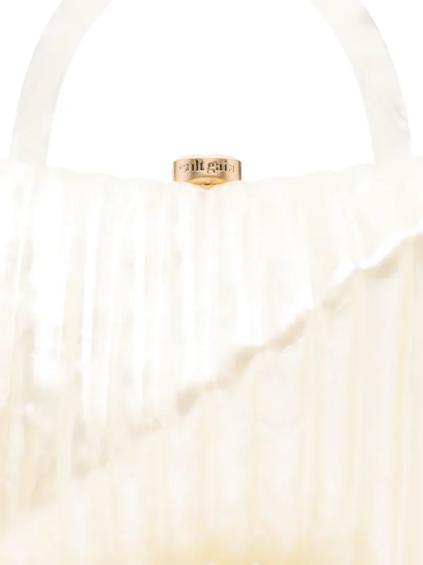 トートバッグ CULT GAIA SS25 (TH3653AC1889 IVORY) Cult Gaia Cassidie Tote Bag | White | FARFETCH