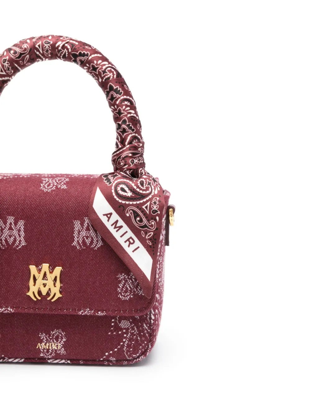 AMIRI Ma kleine shopper Rood