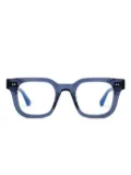 Chimi F square-frame glasses - Blue