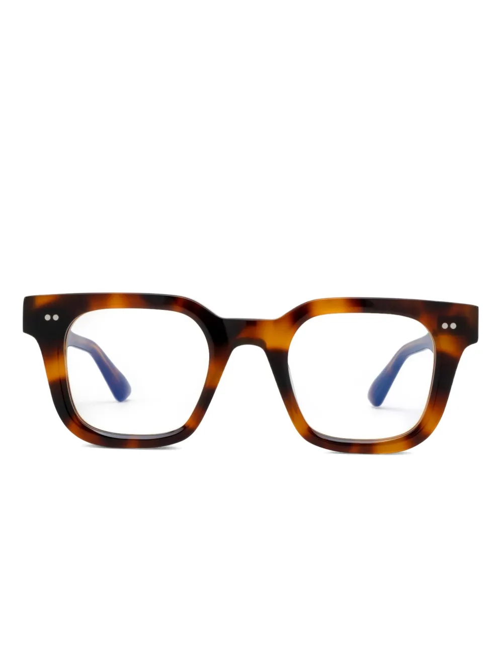 Chimi tortoiseshell square-frame glasses | Brown | Image 1