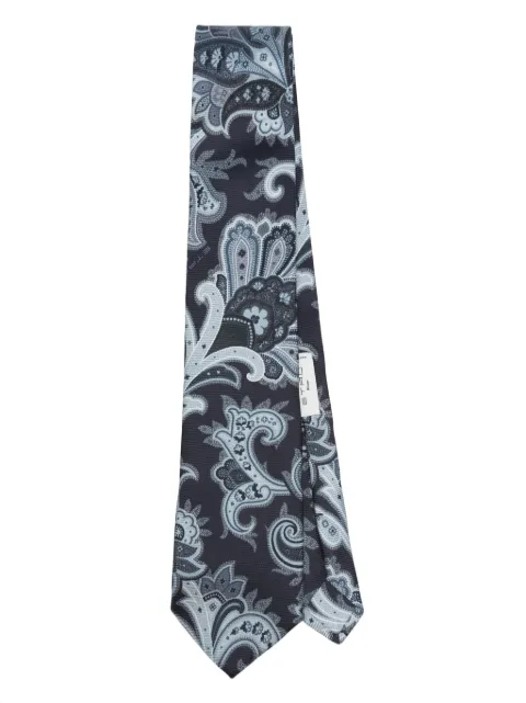 ETRO paisley silk tie