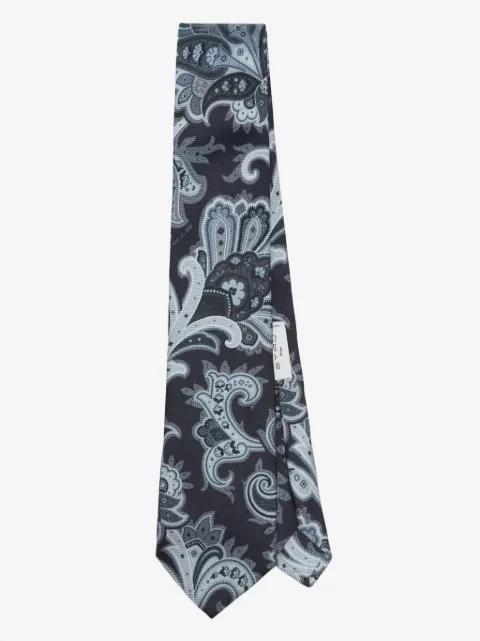 ETRO paisley silk tie