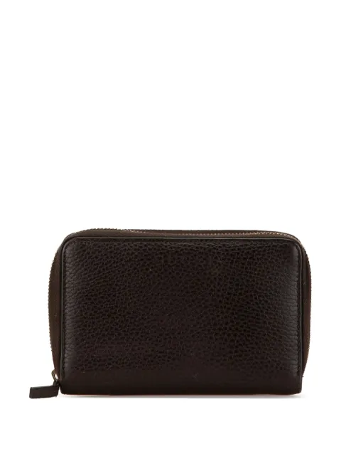 Gucci Pre-Owned 2000-2015 가죽 지퍼 스몰 지갑
