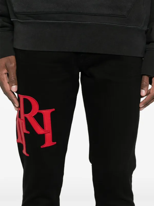 AMIRI バーシティストレートジーンズ クラシックとモダンが融合 AMIRI バーシティストレートジーンズ クラシックとモダンが融合