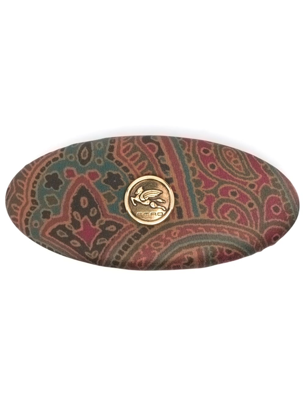 paisley-print hair clip