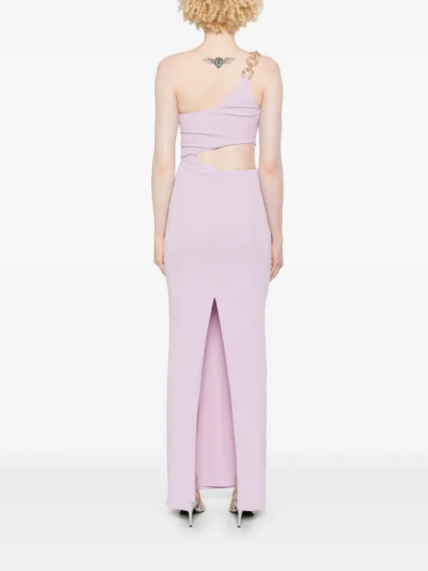 cult gaia purple dress Cult Gaia Cobie gown