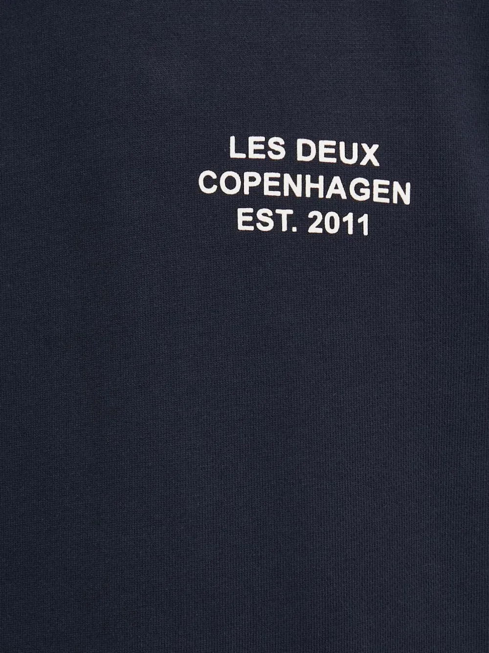Les Deux Sweater met capuchon Blauw