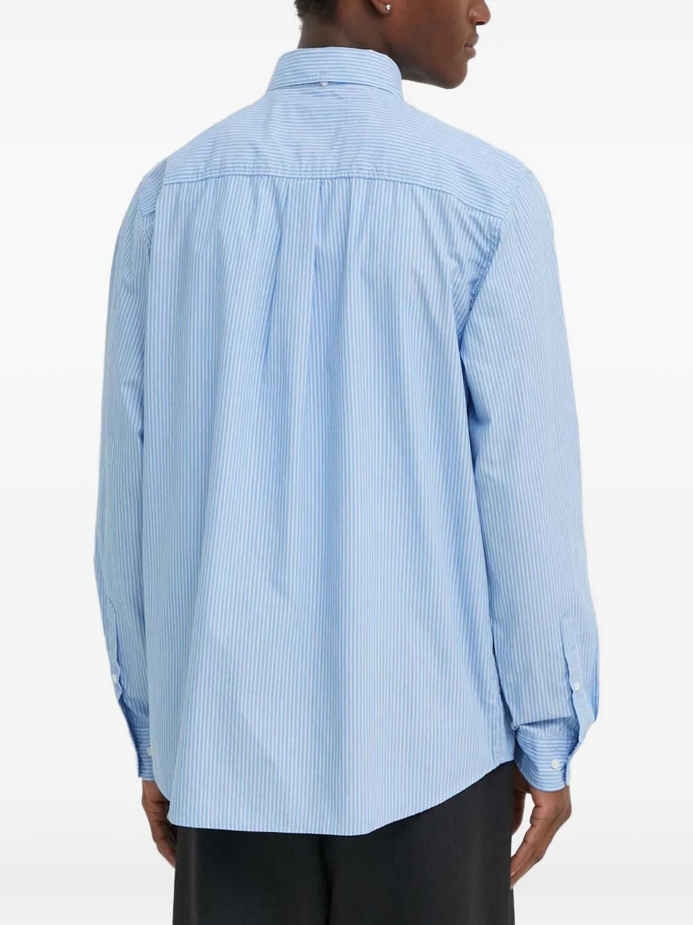 Les Deux Gestreept overhemd Blauw