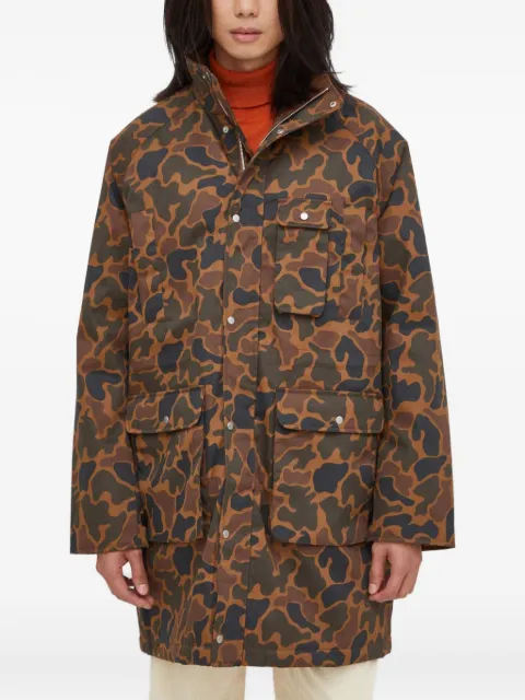 Les Deux camouflage-pattern padded coat