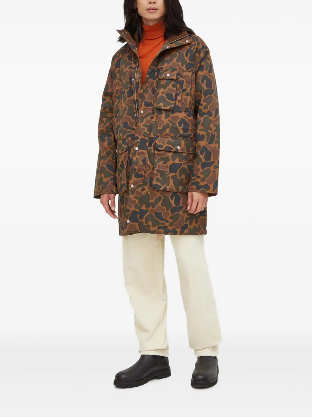 Les Deux camouflage-pattern padded coat | Down Coats | Image 2