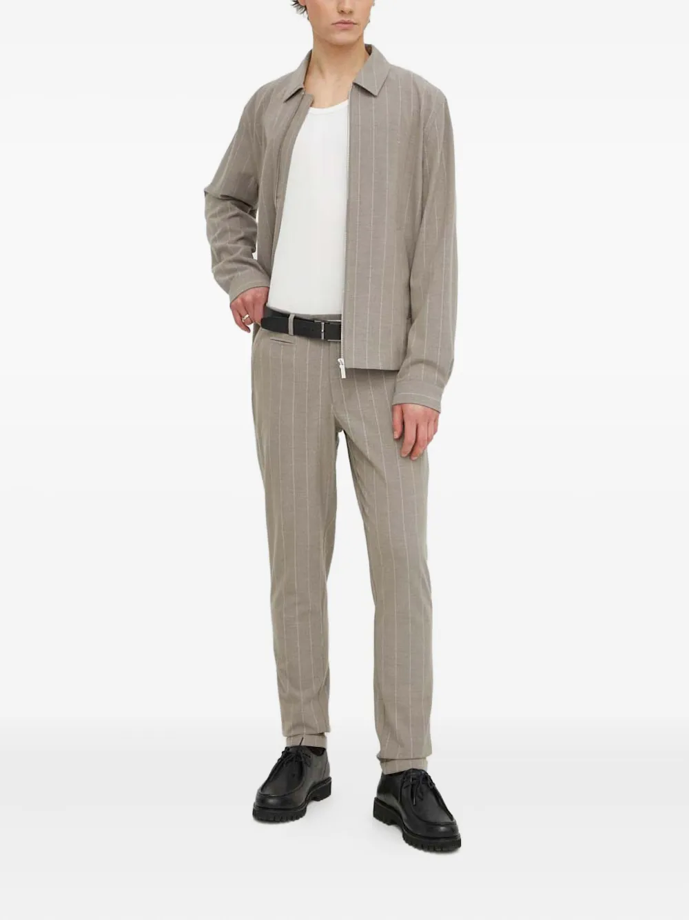 Les Deux striped trousers - Grijs
