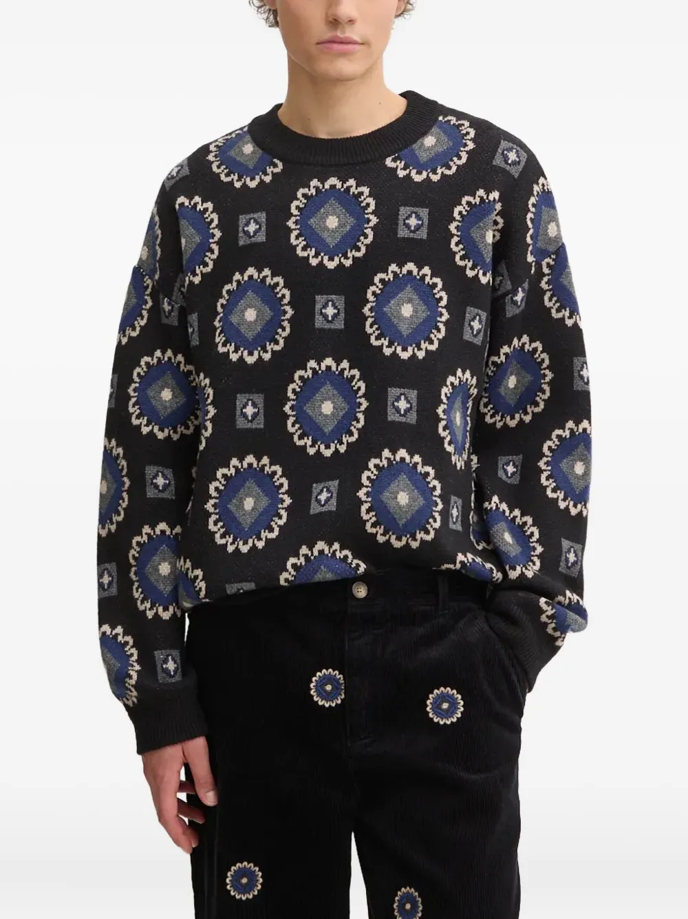 Les Deux jersey con cuello redondo | negro | Image 1