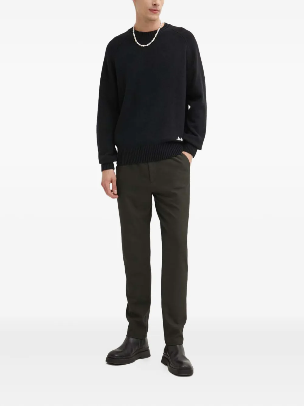 Les Deux drawstrings trousers - Groen