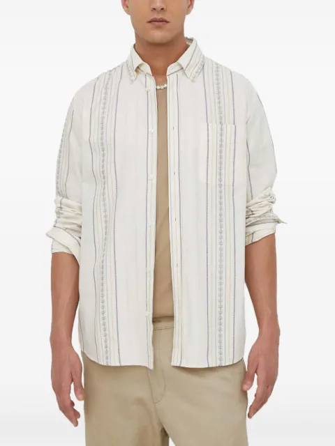 Les Deux striped pocket shirt