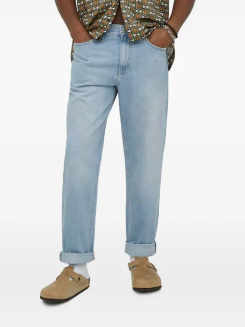 Les Deux logo-patch jeans