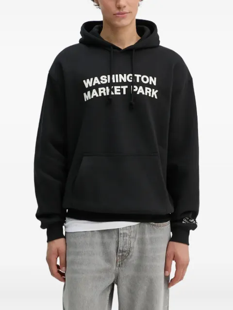 Les Deux Hoodie mit grafischem Print