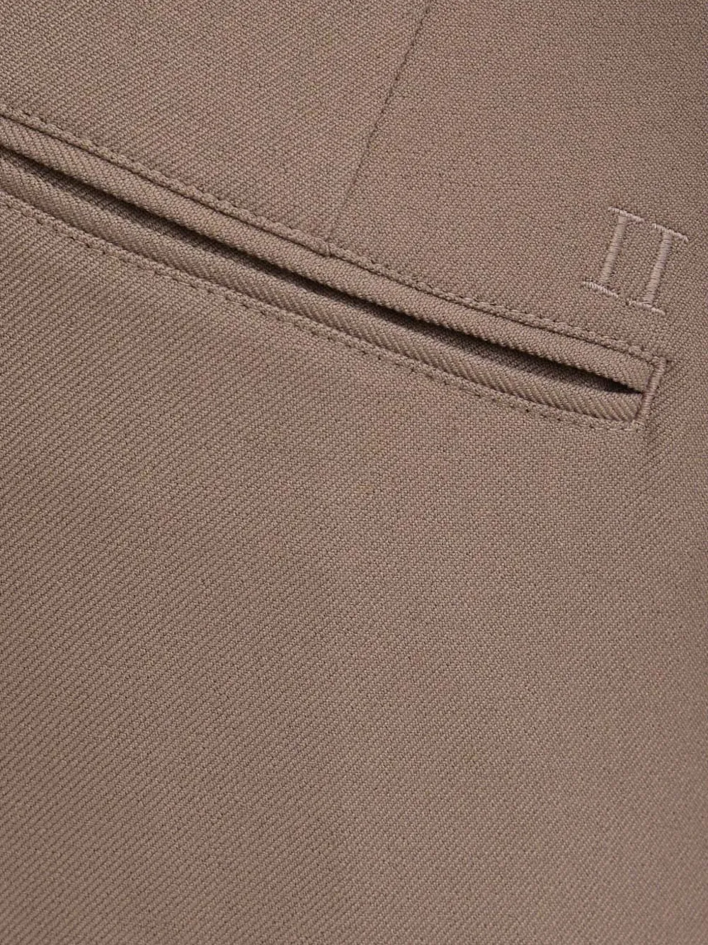 Les Deux Broek met trekkoord Bruin