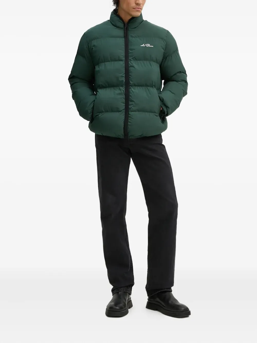 Les Deux logo-embroidered padded jacket | Padded & Down Jackets | Image 2