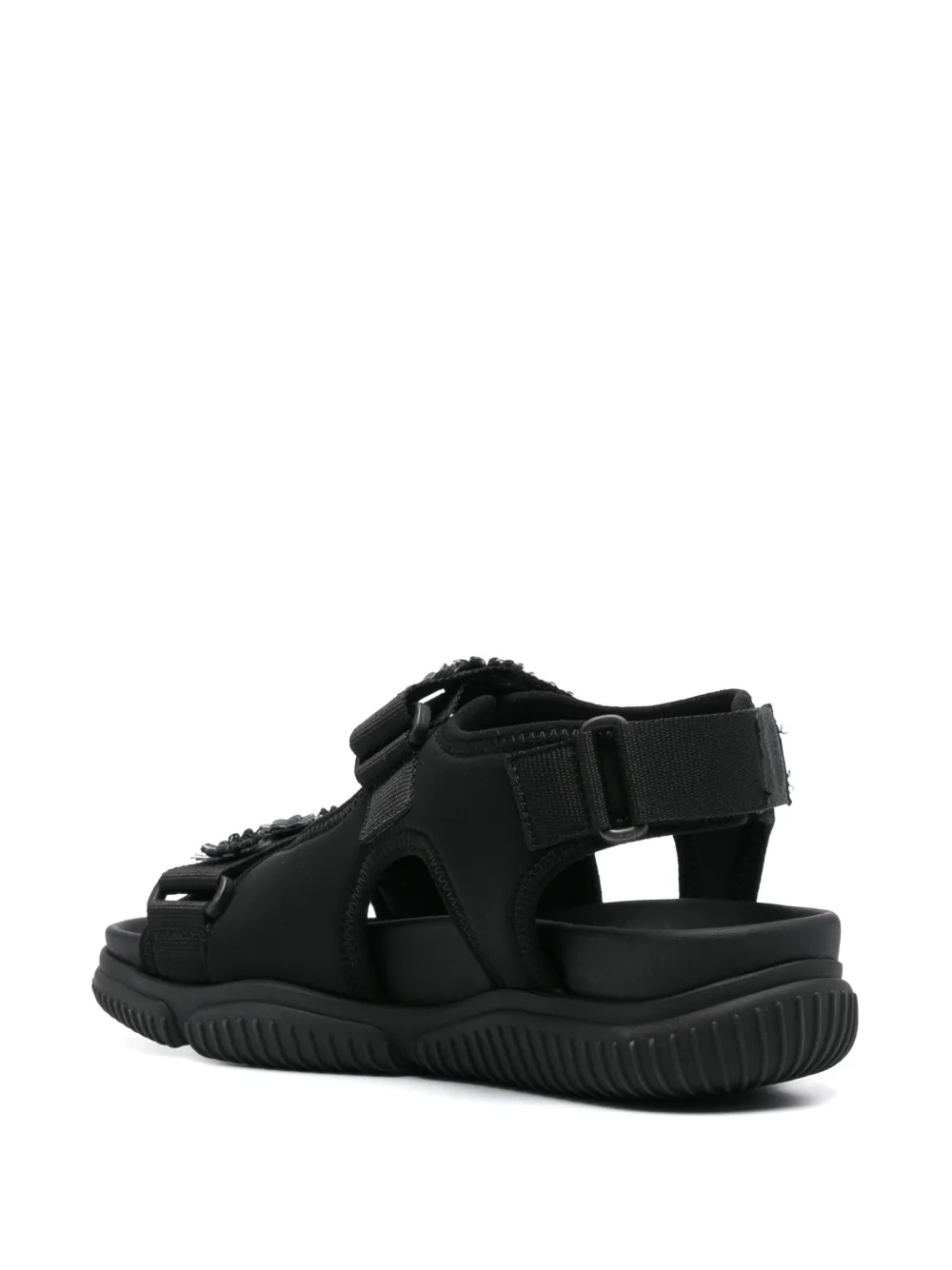 Cecilie Bahnsen Valeria sandals Black