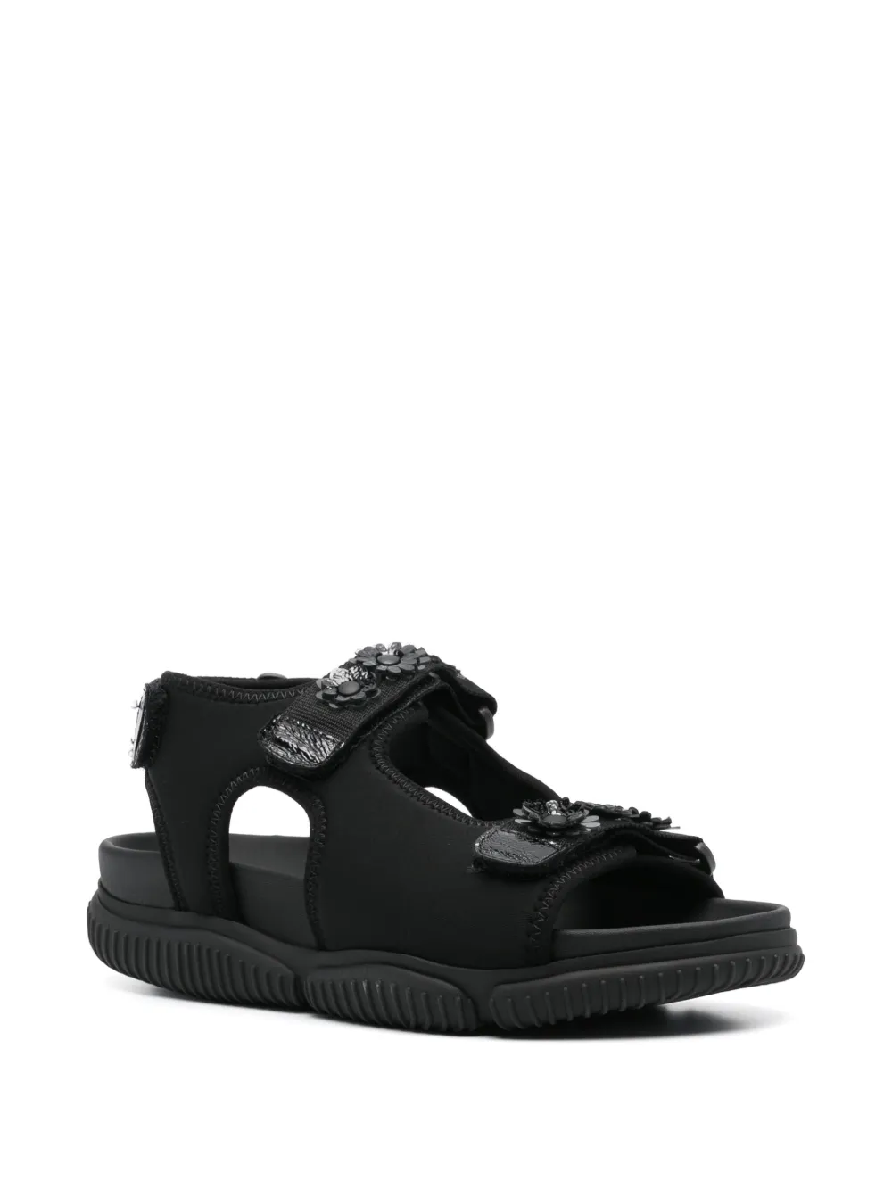 Cecilie Bahnsen Valeria sandalen - Zwart