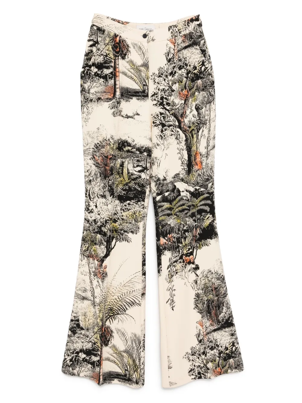 Isabel Sanchis landscape print pants | Neutrals | Image 1