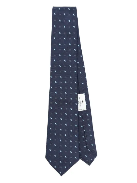 ETRO cravate à motif cachemire