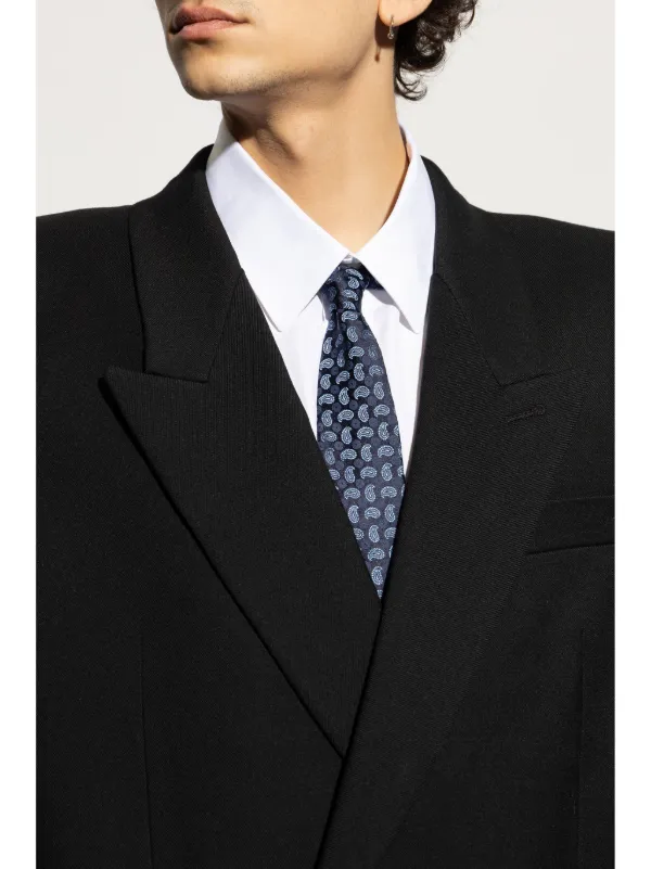 ETRO ペイズリー ネクタイ | ブルー | FARFETCH JP
