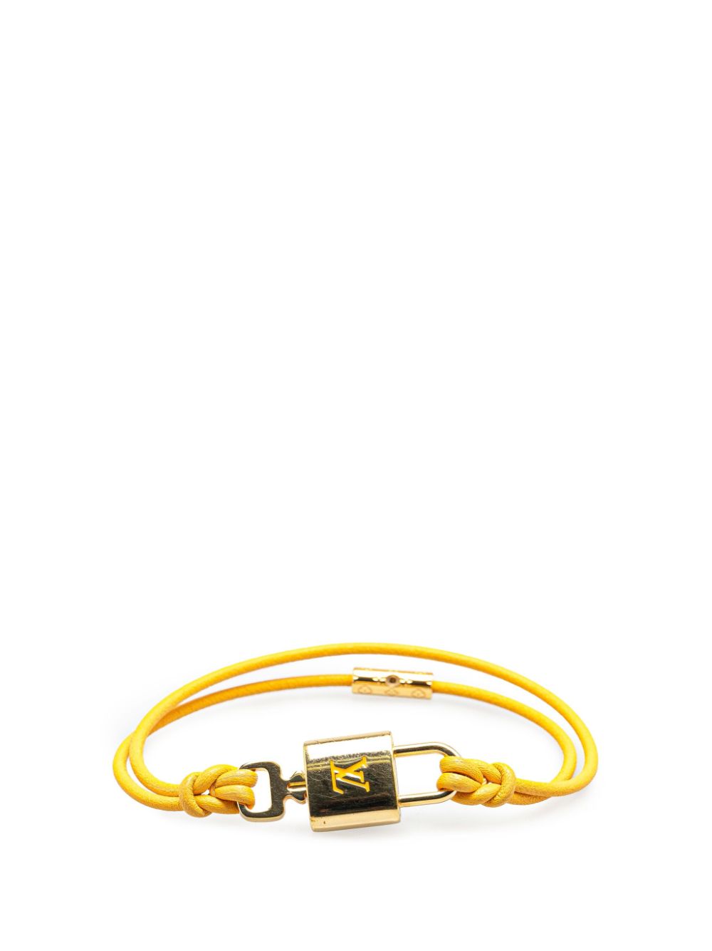 2023 Gold Plated LV Padlock costume bracelet