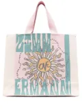 ZIMMERMANN large jacquard tote bag - Neutrals