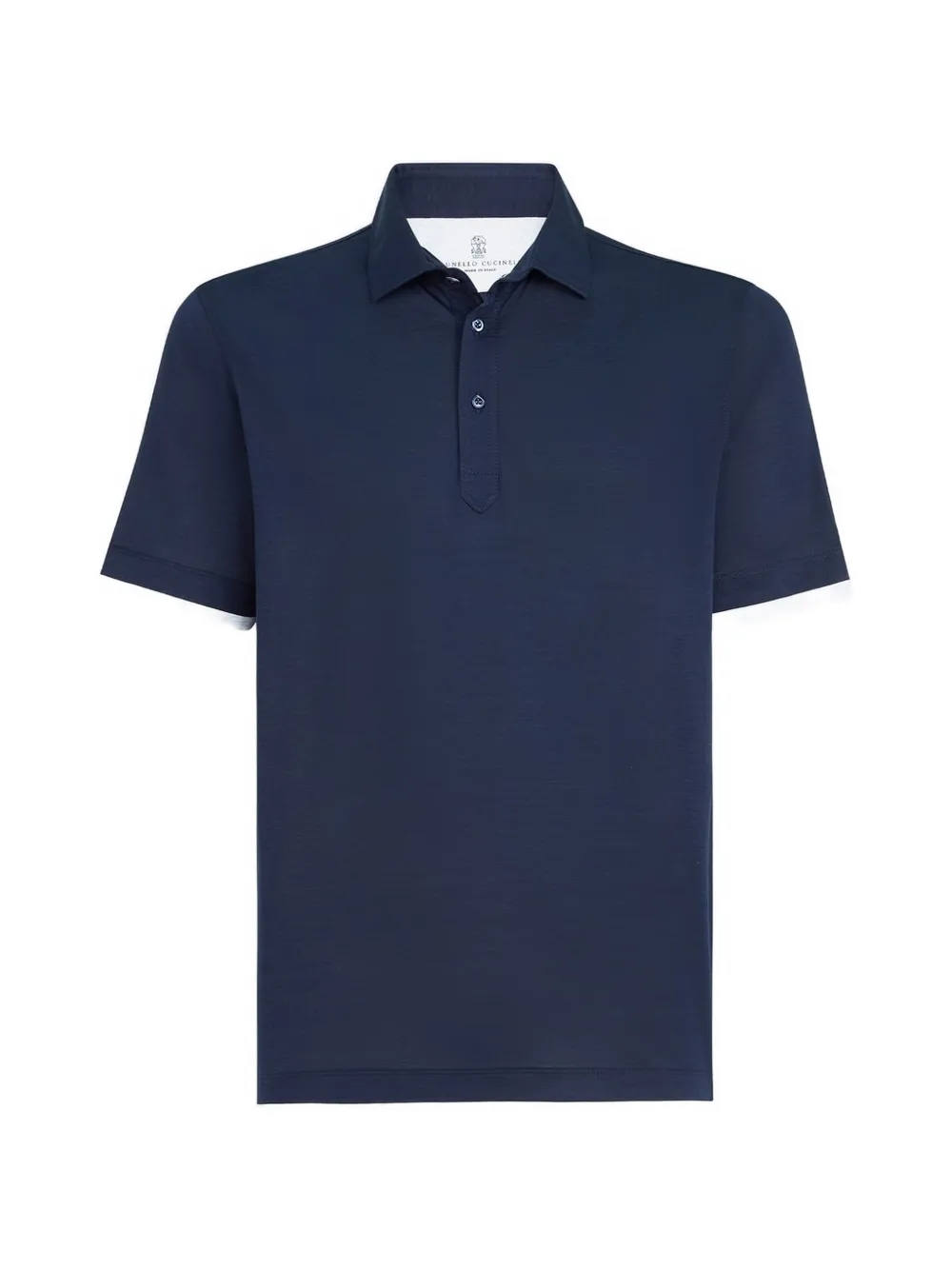 Brunello Cucinelli Polo in jersey - Blu