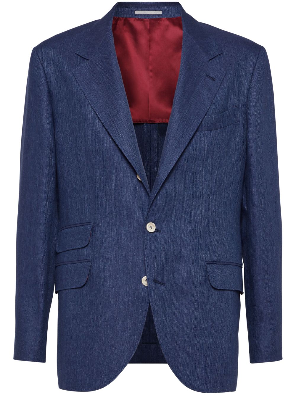 Brunello Cucinelli Cavallo blazer - Blue