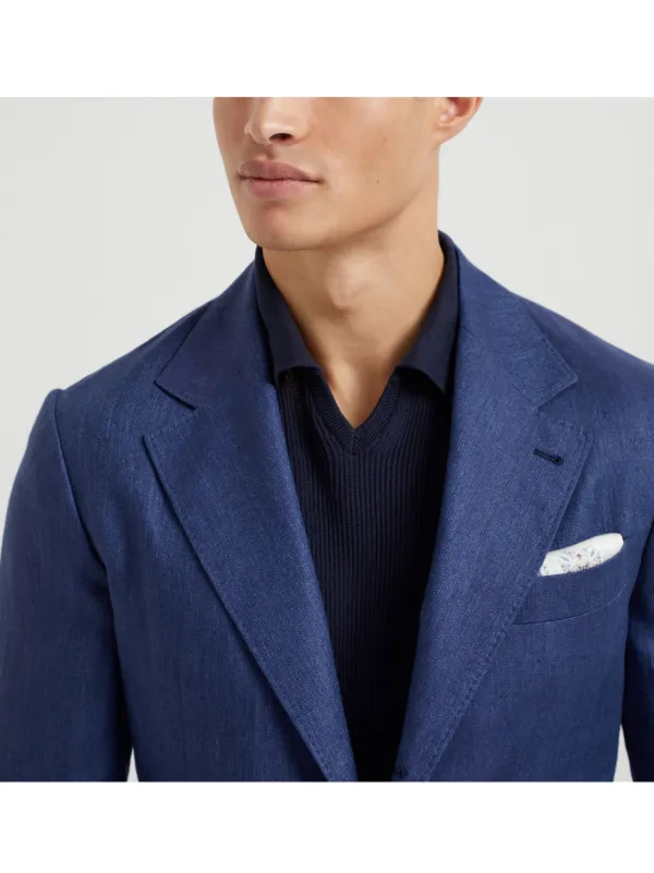 Brunello Cucinelli Cavallo Blazer | Blue | FARFETCH PL Brunello Cucinelli Cavallo Blazer | Blue | FARFETCH PL