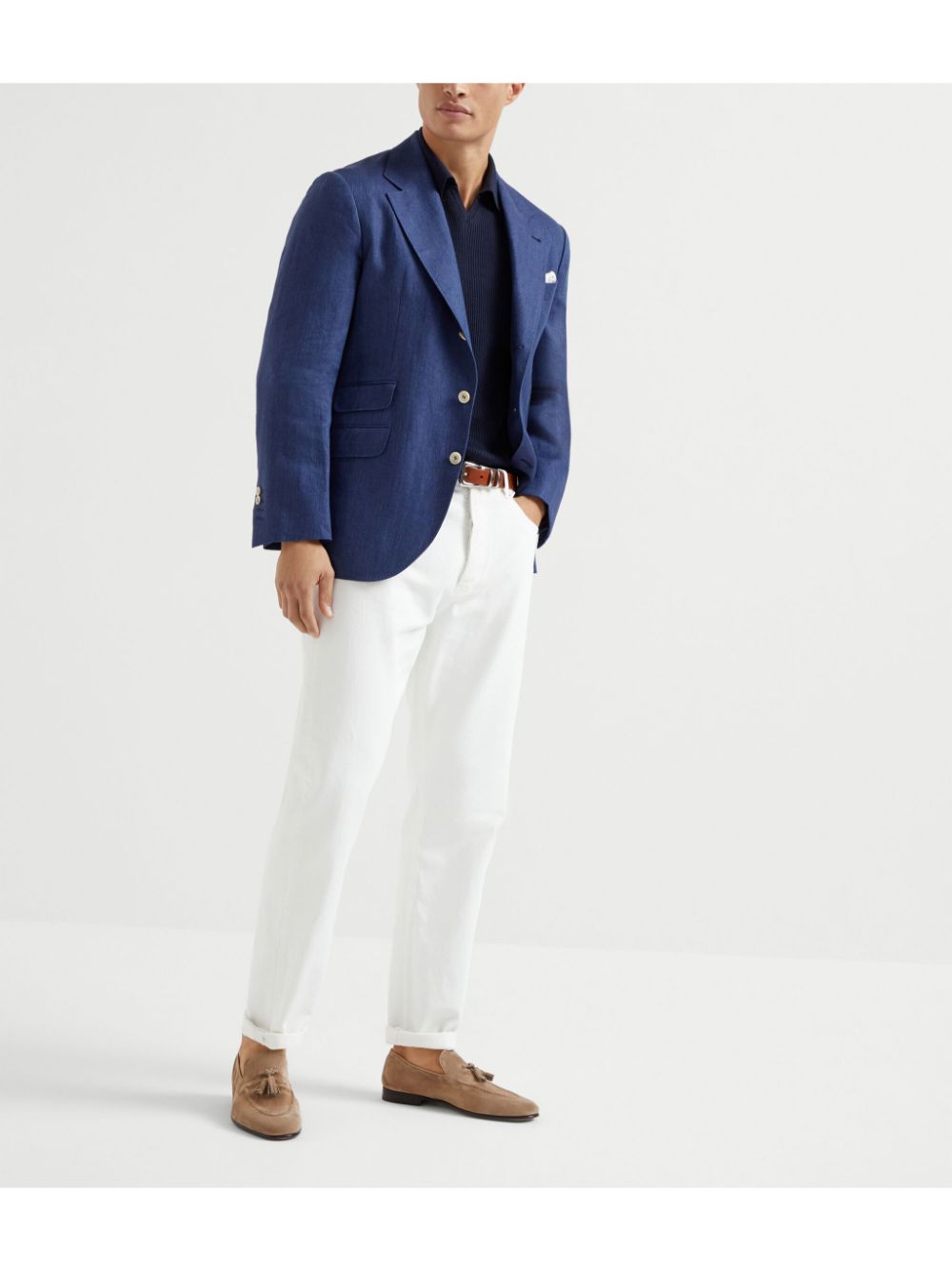 Brunello Cucinelli Cavallo blazer - Blauw