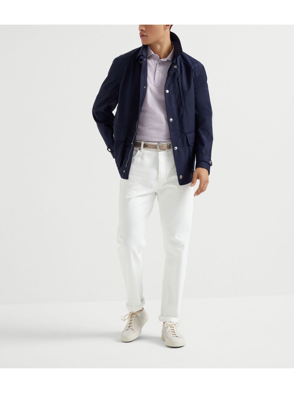 Brunello Cucinelli Veldjack met raglan mouwen - Blauw