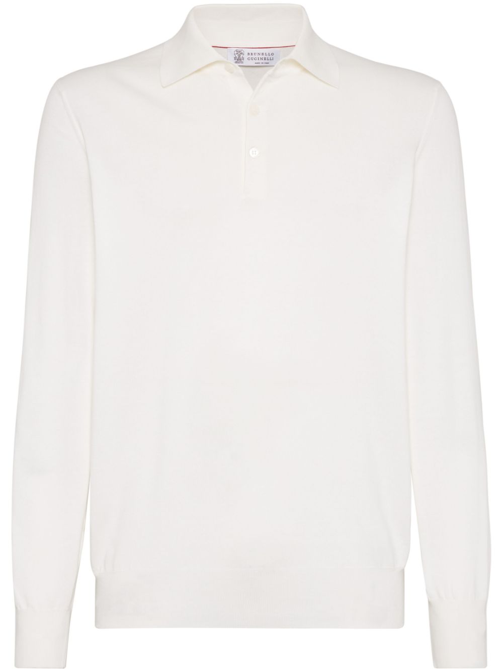 Brunello Cucinelli cotton polo shirt - White