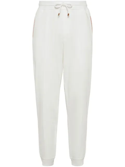 Brunello Cucinelli pants con costuras en relieve