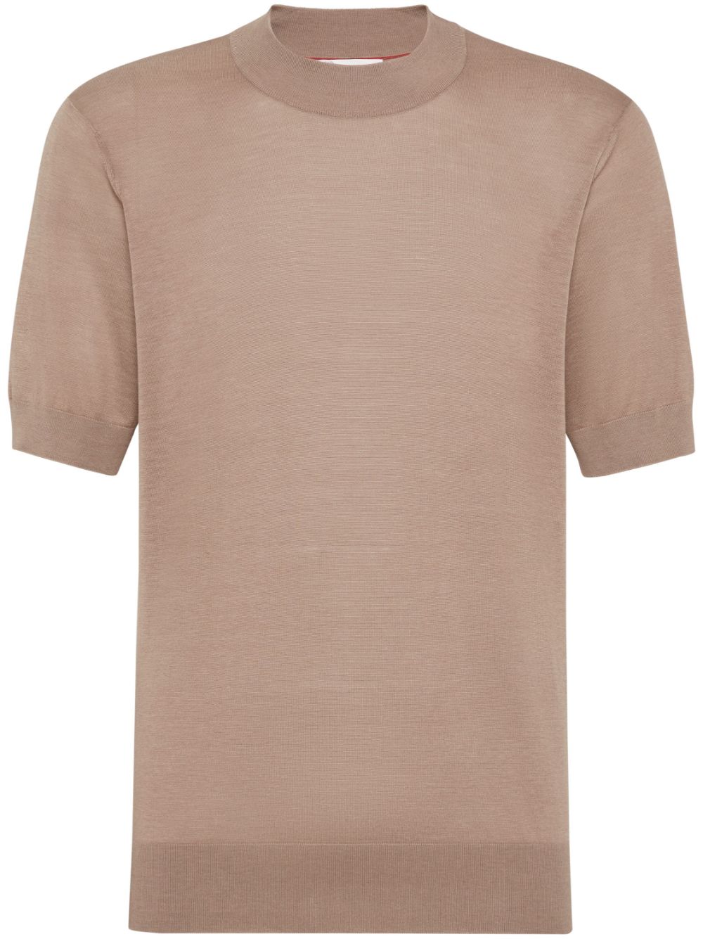 Brunello Cucinelli knitted T-shirt - Neutrals