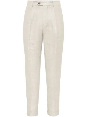 BRUNELLO CUCINELLI ブルネロクチネリ　42 アイボリー　パンツ BRUNELLO CUCINELLI ブルネロクチネリ 42 アイボリー パンツ