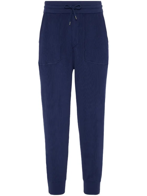 Brunello Cucinelli トラックパンツ | ブルー | FARFETCH JP