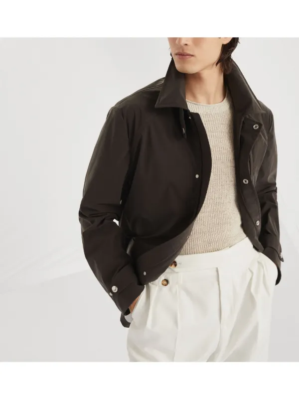 Brunello Cucinelli raglan-sleeve Field Jacket | Brown | FARFETCH Brunello Cucinelli raglan-sleeve Field Jacket | Brown | FARFETCH