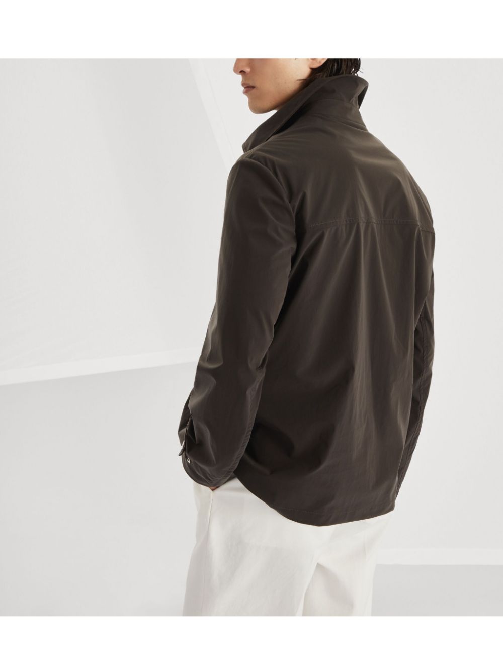 Brunello Cucinelli raglan-sleeve field jacket Men