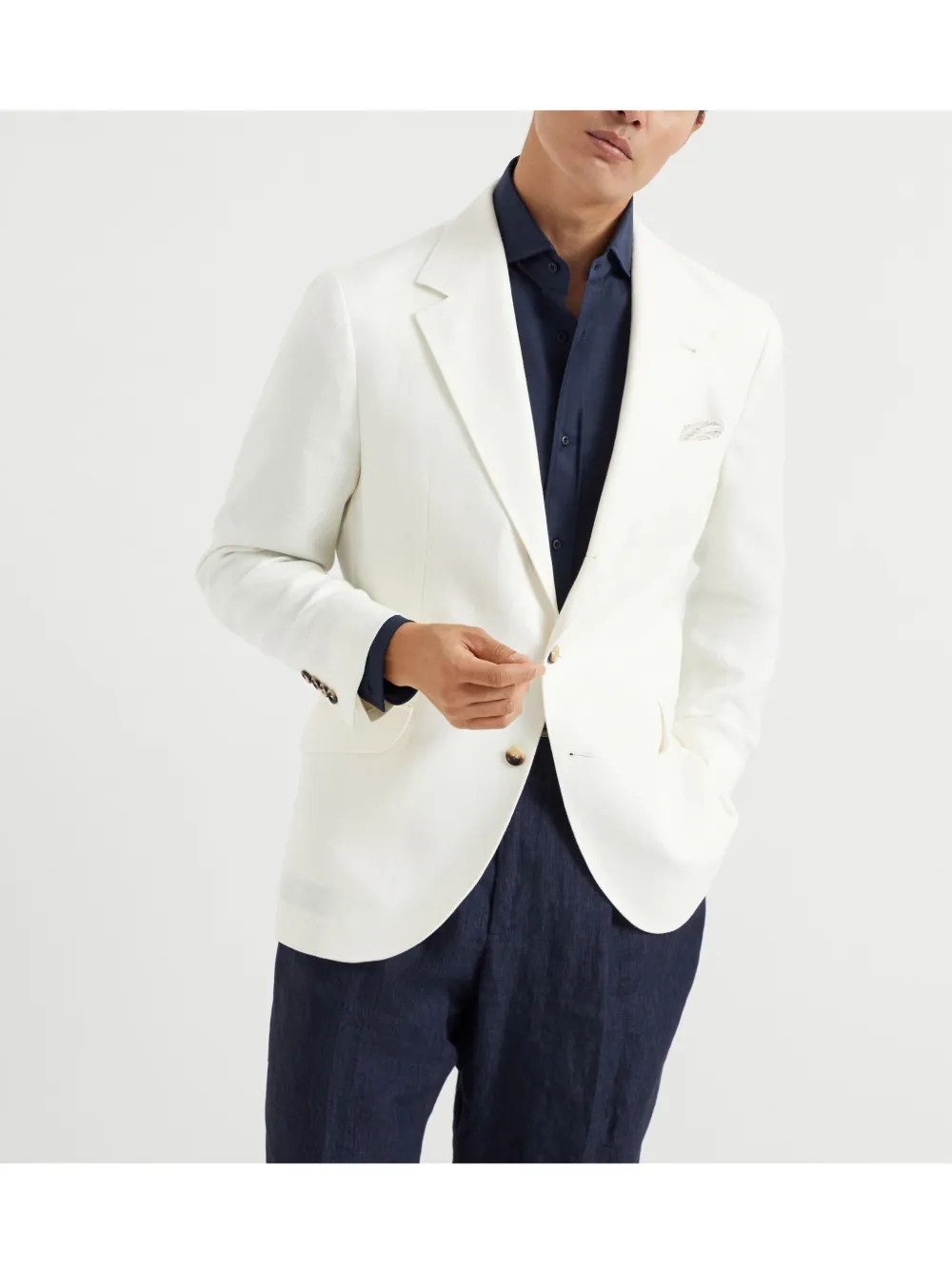 BRUNELLO CUCINELLI SINGLE-BREASTED BLAZER